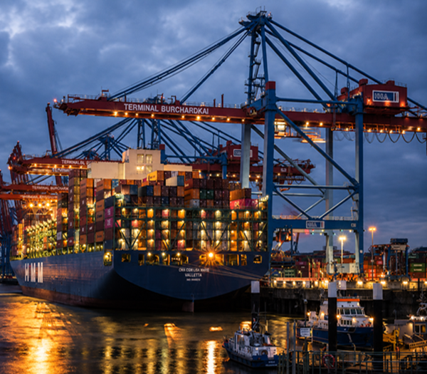 International cargo port